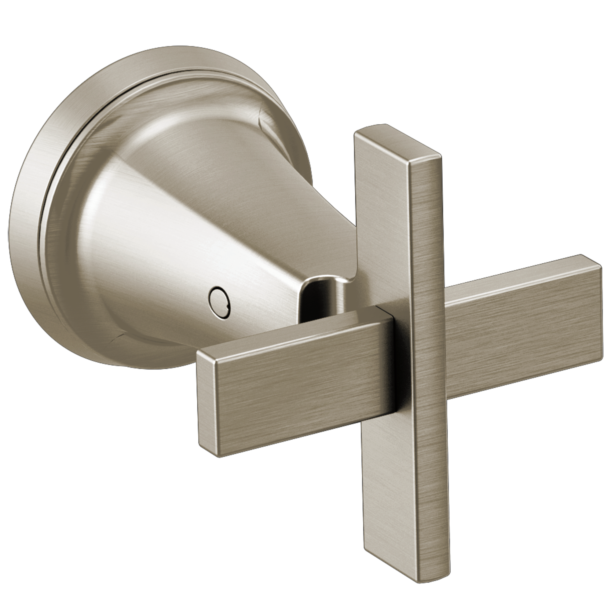 Brizo Levoir™: Wall Mount Lavatory Cross Handle Kit In Luxe Nickel