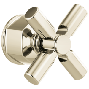 Brizo Invari®: Pressure Balance Valve Trim Cross Handle Kit In Polished Nickel