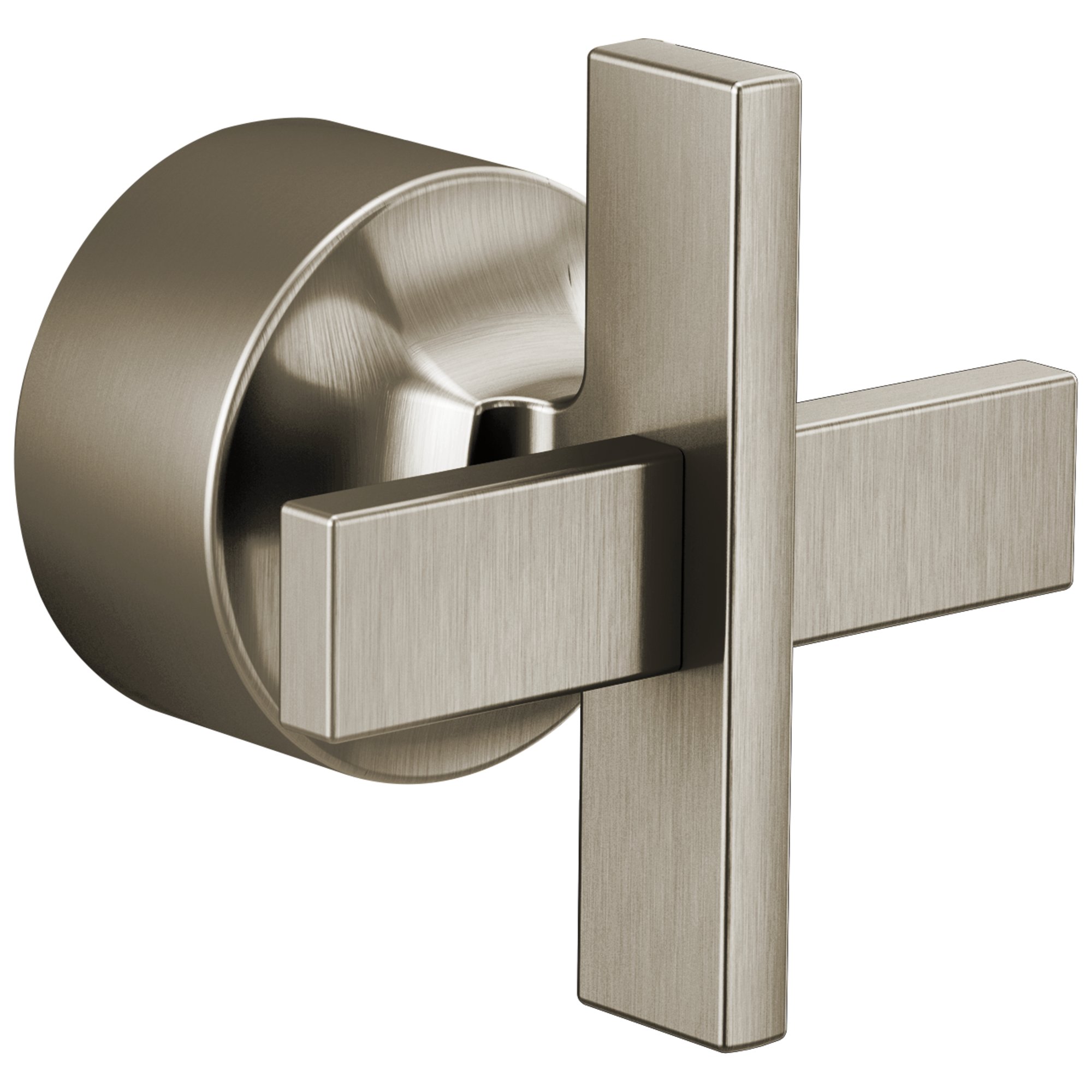 Brizo Levoir™: Pressure Balance Valve Trim Cross Handle Kit In Luxe Nickel