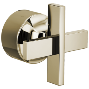 Brizo Levoir™: Pressure Balance Valve Trim Cross Handle Kit In Polished Nickel