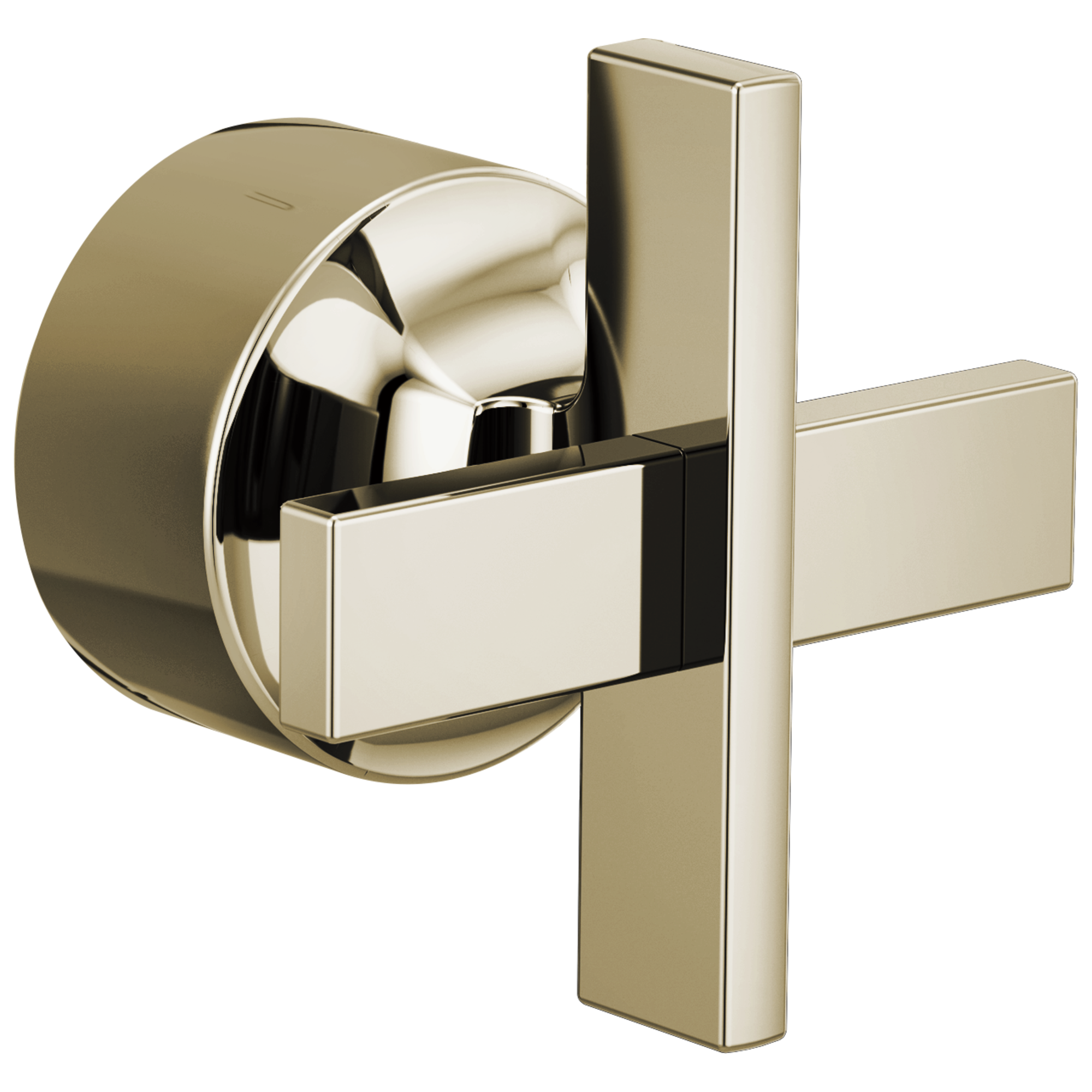 Brizo Levoir™: Pressure Balance Valve Trim Cross Handle Kit In Polished Nickel
