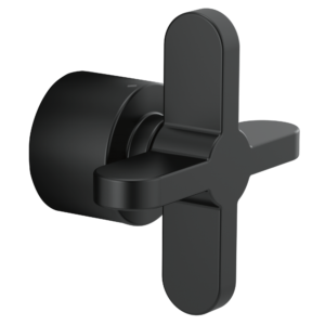 Brizo Jason Wu for Brizo™: Sensori® Thermostatic Valve Trim Cross Handle Kit In Matte Black