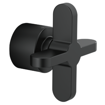 Brizo Jason Wu for Brizo™: Sensori® Thermostatic Valve Trim Cross Handle Kit In Matte Black