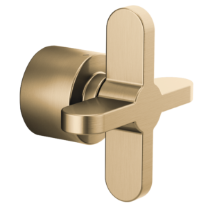 Brizo Odin®: Sensori® Thermostatic Valve Trim Cross Handle Kit In Luxe Gold