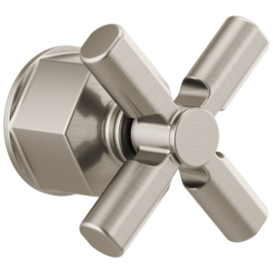 Brizo Invari®: Sensori® Thermostatic Valve Trim Cross Handle Kit In Luxe Nickel