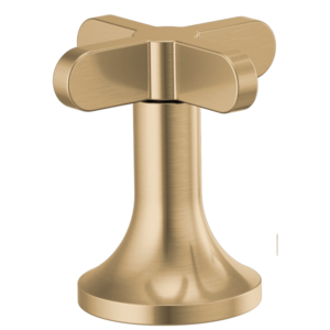 Brizo Odin®: Roman Tub Cross Handles In Luxe Gold