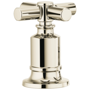 Brizo Invari®: Roman Tub Faucet Cross Handle Kit In Polished Nickel