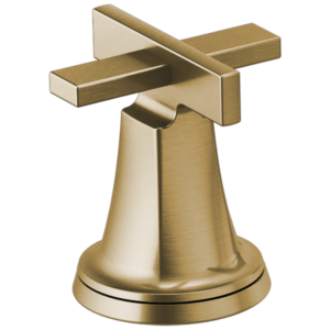 Brizo Levoir™: Roman Tub Faucet Cross Handle Kit In Luxe Gold