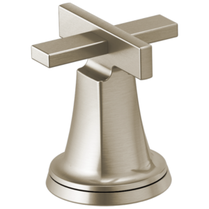 Brizo Levoir™: Roman Tub Faucet Cross Handle Kit In Luxe Nickel