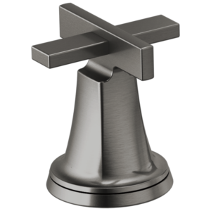 Brizo Levoir™: Roman Tub Faucet Cross Handle Kit In Luxe Steel