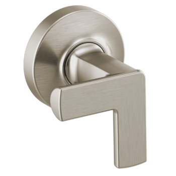 Brizo Kintsu®: Two-Handle Wall Mount Tub Filler Cross Handle Kit In Luxe Nickel