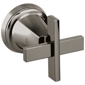 Brizo Levoir™: Wall Mount Cross Handle Kit In Brilliance Black Onyx