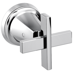Brizo Levoir™: Two-Handle Wall Mount Tub Filler Cross Handle Kit In Chrome