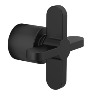 Brizo Jason Wu for Brizo™: 3 And 6 Function Diverter Trim Cross Handle Kit In Matte Black