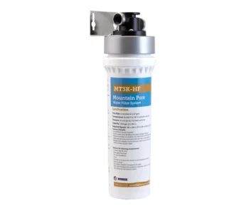 Mountain Plumbing 1-1/2" P-Trap - Traditional Style with Clean-Out Plug & High Box Flange