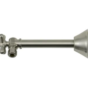 Mountain Plumbing Brass Cross Handle with 1/4 Turn Ball Valve – Lead Free – Angle Sweat In Oil Rubbed Bronze
