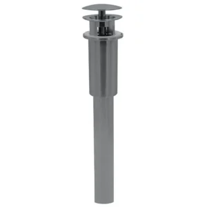 Mountain Plumbing Dome Style Round Lavatory Drain – with Overflow & Stationary Dome In Oil Rubbed Bronze