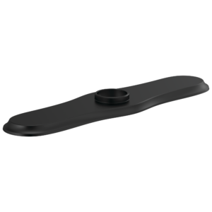 Brizo Rook®: Optional Escutcheon In Matte Black