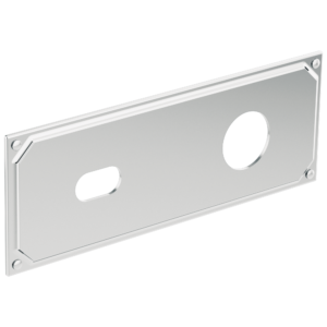 Brizo Invari®: Wallmount Lavatory Escutcheon Plate In Chrome