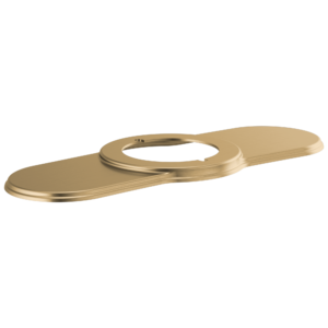 Brizo Invari®: Lavatory Escutcheon In Luxe Gold