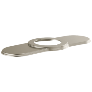 Brizo Invari®: Lavatory Escutcheon In Luxe Nickel