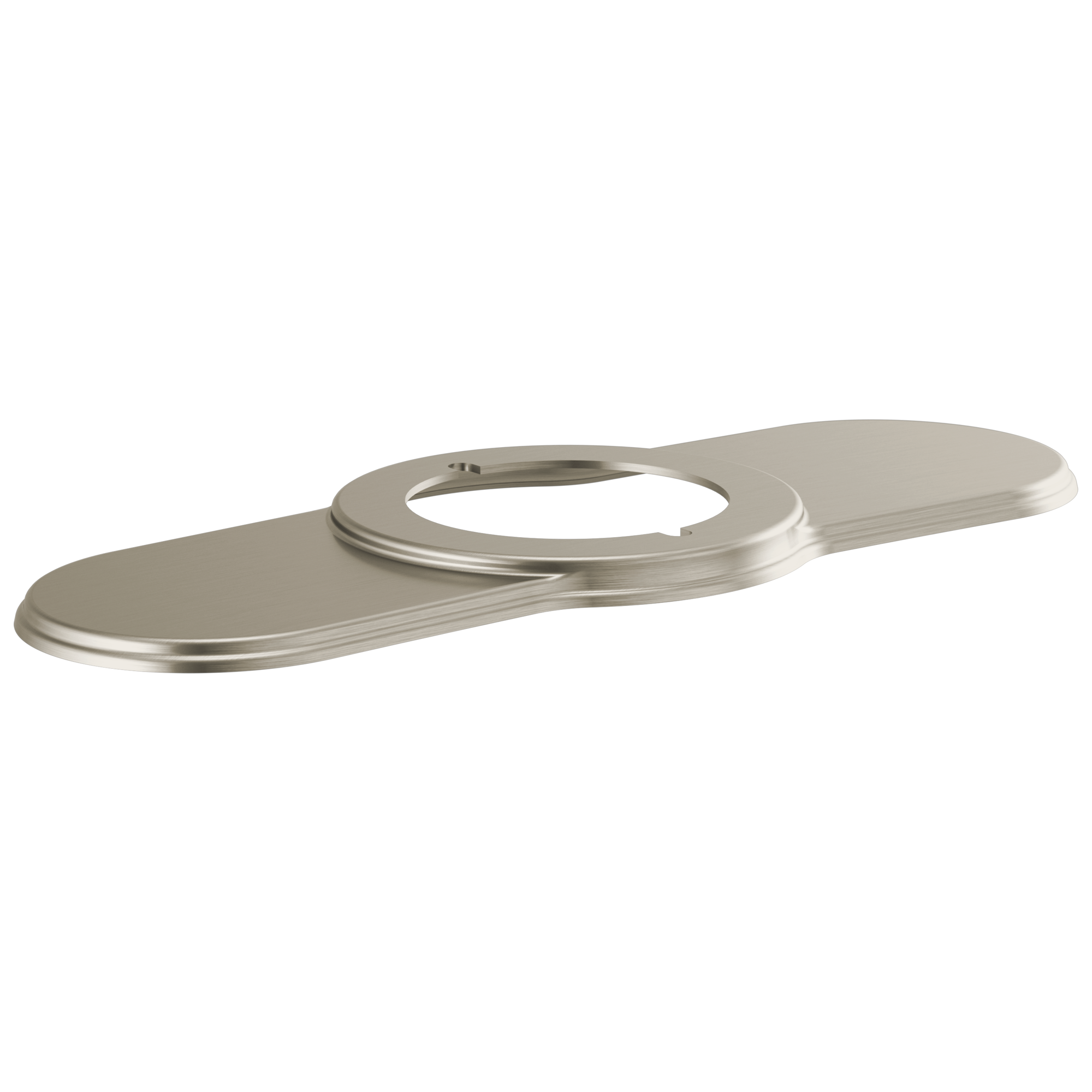 Brizo Invari®: Lavatory Escutcheon In Luxe Nickel