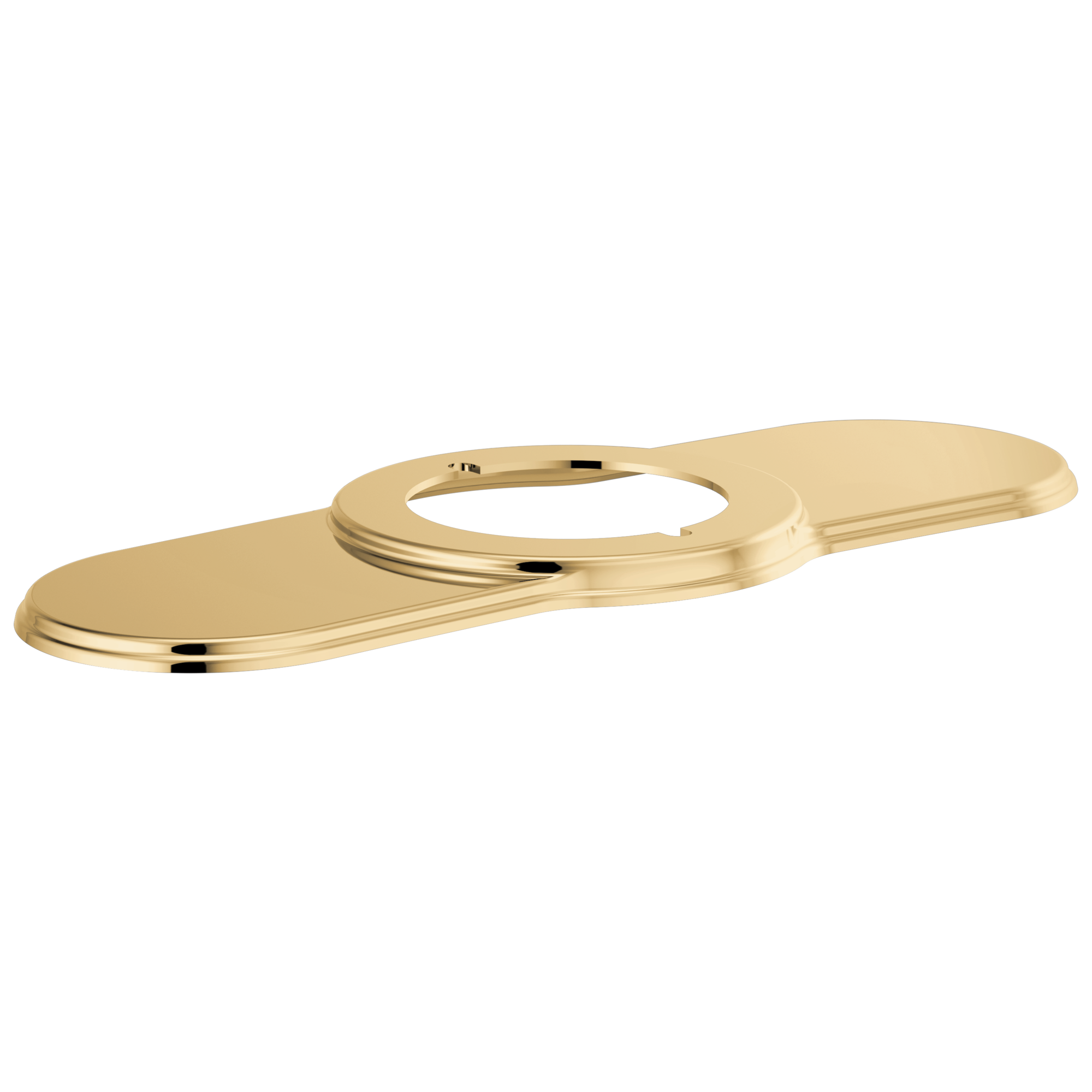 Brizo Invari®: Lavatory Escutcheon In Polished Gold