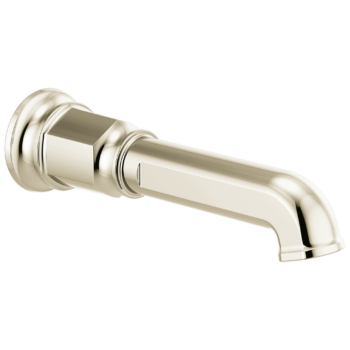 Brizo Invari®: Non Diverter Tub Spout In Polished Nickel