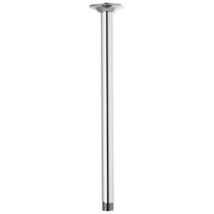 Brizo Brizo Universal Showering: 14″ Ceiling Mount Shower Arm And Round Flange In Chrome