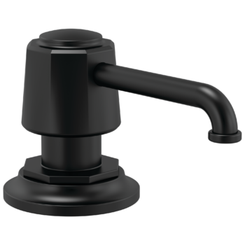 Brizo Rook®: Soap/Lotion Dispenser In Matte Black