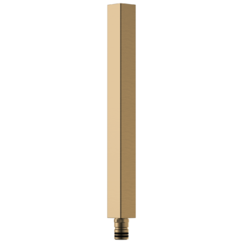 Brizo Essential™ Shower: Linear Square Shower Column Extension In Luxe Gold