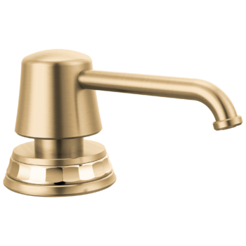 Brizo The Tulham™ Kitchen Collection by Brizo®: Soap/Lotion Dispenser In Luxe Gold / Polished Gold