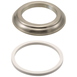 Brizo Other: Base with Gasket In Brushed Nickel