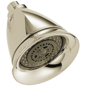 Brizo Brizo Universal Showering: 5″ Classic Round H2 Okinetic ® Multi-Function Wall Mount Showerhead In Polished Nickel