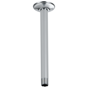 Brizo Brizo Universal Showering: 10″ Ceiling Mount Shower Arm And Round Flange In Chrome