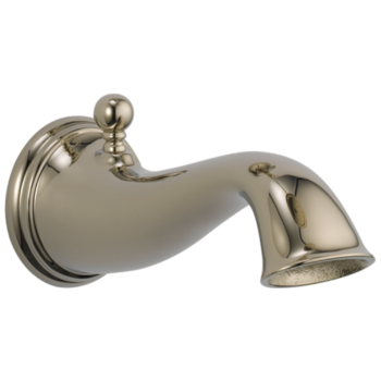 Brizo Brizo Traditional: Tub Spout - Pull-up Diverter In Polished Nickel