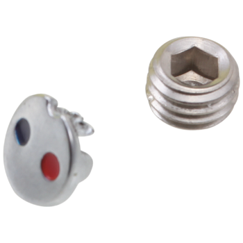 Brizo Belo®: Set Screw and Button In Chrome