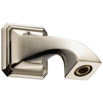 Brizo Virage®: 5 1/2" Wall Mount Shower Arm In Polished Nickel
