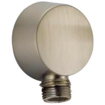 Brizo Essential™ Shower: Handshower Wall Elbow And Gasket In Brushed Nickel