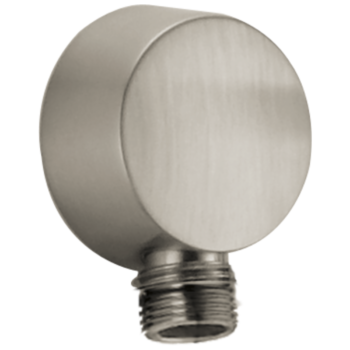 Brizo Essential™ Shower: Handshower Wall Elbow And Gasket In Luxe Nickel