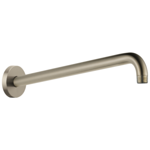 Brizo Brizo Universal Showering: 16″ Linear Round Wall Mount Shower Arm And Flange In Brushed Nickel