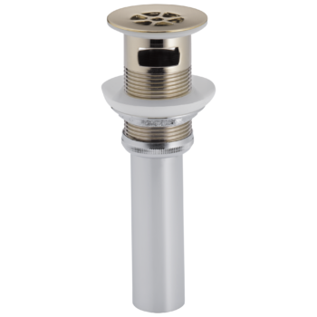 Brizo Other: Grid Strainer With Overflow In Brushed Nickel