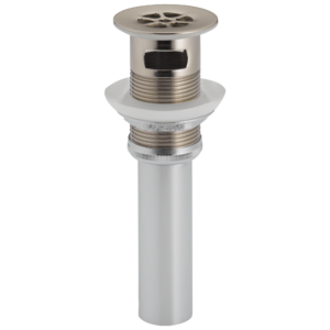 Brizo Other: Grid Strainer With Overflow In Luxe Nickel