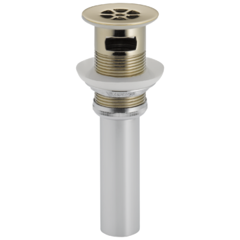Brizo Other: Grid Strainer With Overflow In Polished Nickel