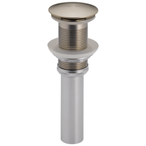 Brizo Other: Push Button Pop-Up Without Overflow In Luxe Nickel