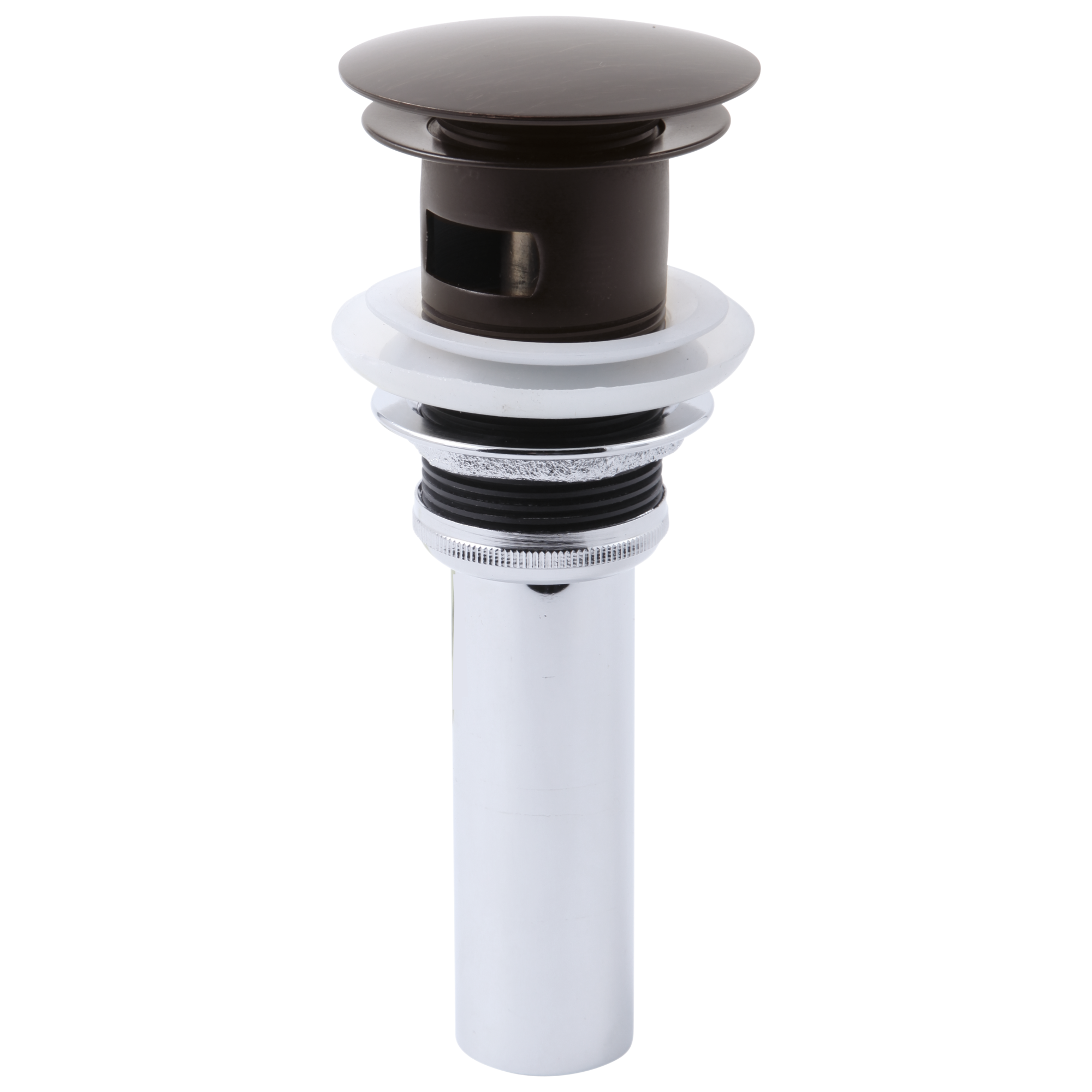 Brizo Other: Push Button Pop-Up With Overflow In Venetian Bronze