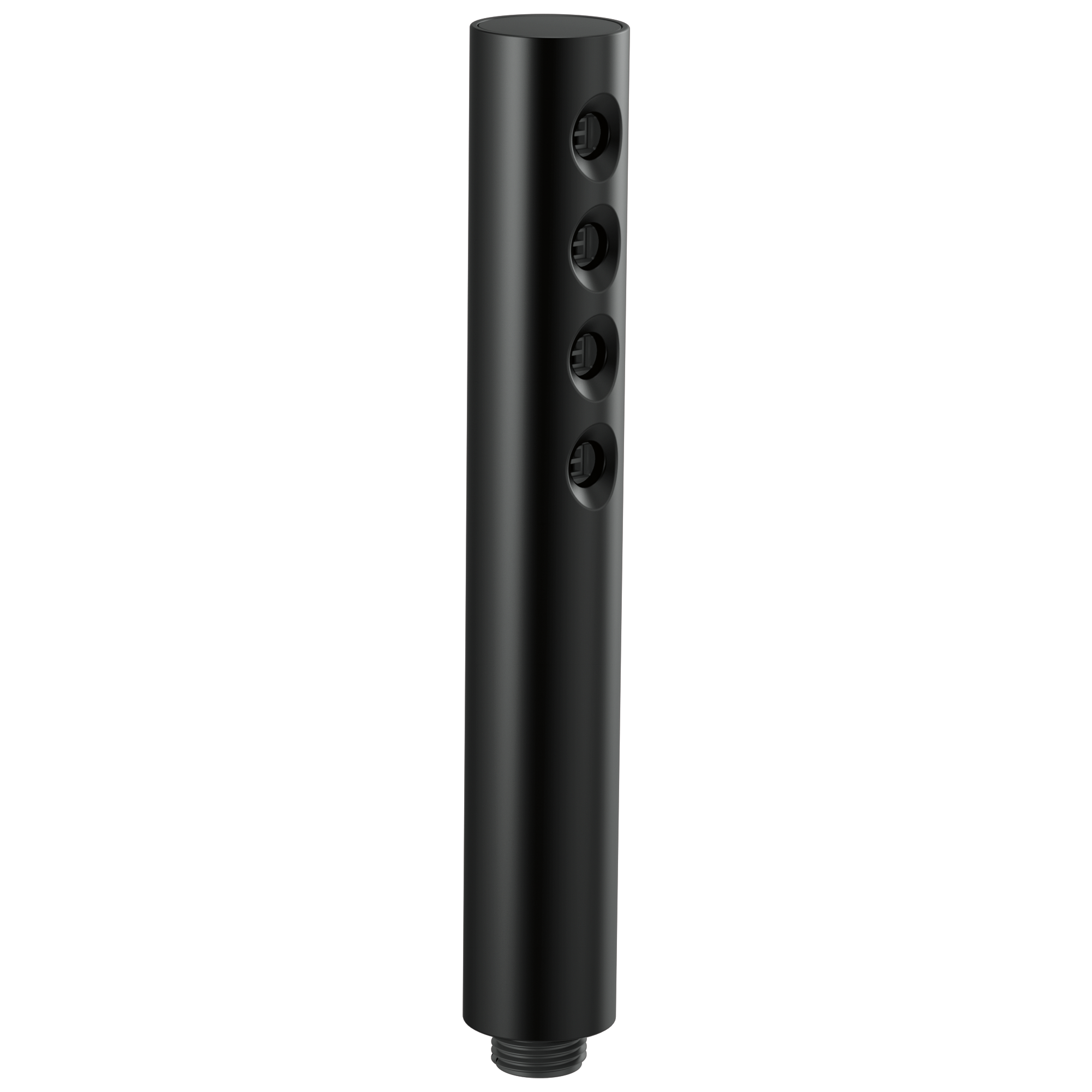 Brizo Essential™ Shower: Linear Round H2Okinetic® Single Function Handshower In Matte Black