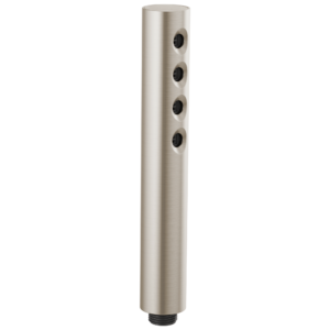 Brizo Essential™ Shower: Linear Round H2Okinetic® Single Function Handshower In Brushed Nickel