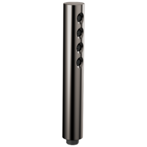 Brizo Other: Linear Round H2Okinetic® Single Function Handshower In Brilliance Black Onyx