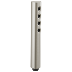 Brizo Essential™ Shower: Linear Round H2Okinetic® Single Function Handshower In Luxe Nickel